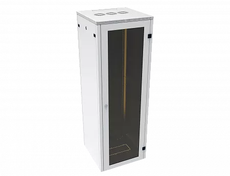 Шкаф телекоммуникационный напольный МИКсистем 19" серия ECO-L 30U 600*600 дверь стекло серый