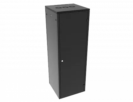 Шкаф телекоммуникационный напольный МИКсистем 19" серия ECO-L 30U 600*600 дверь металл черный