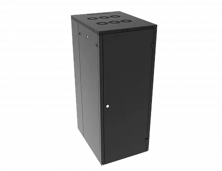 Шкаф телекоммуникационный напольный МИКсистем 19" серия ECO-L 30U 600*800 дверь металл черный